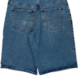 Macro Denim Shorts - 34W 11L Blue Denim