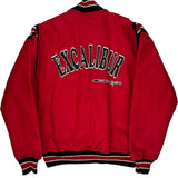 Excalibur Fast Pitch Delong Varsity Jacket - Large Red Polyester