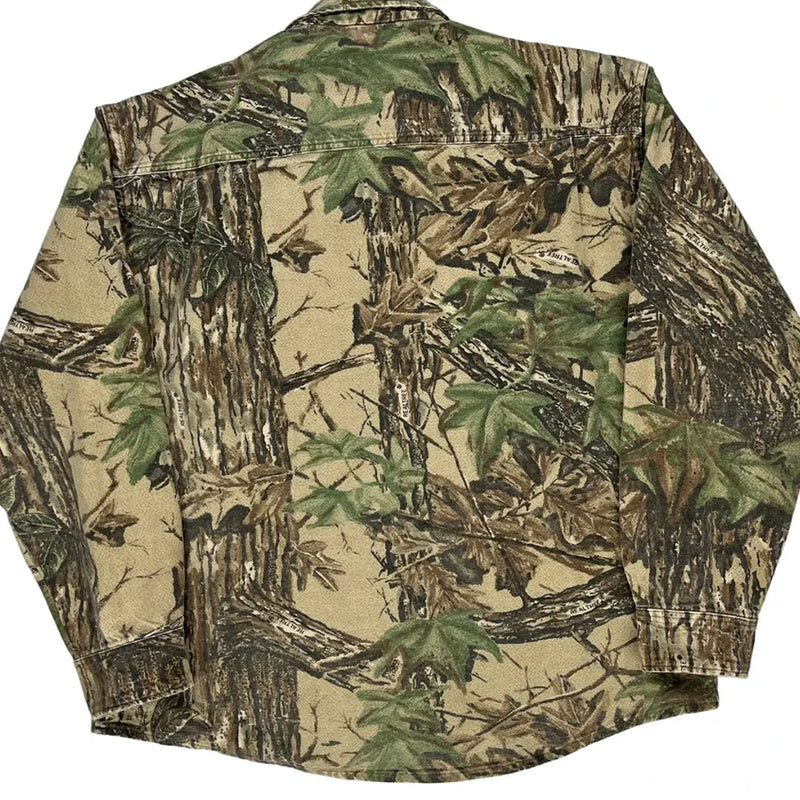 Ratlers Flannel Shirt - XL Camo Cotton
