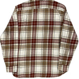 Levis Checked Flannel Shirt - Medium Multicoloured Cotton