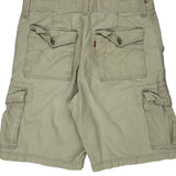 Levis Cargo Shorts - 36W 11L Beige Cotton