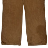 Dickies Carpenter Trousers - 36W 30L Brown Cotton