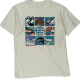 National Aquarium In Baltimore Hanes Single Stitch T-Shirt - Large White Cotton