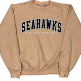 Unc Wilmington Seahawks Champion College Sweatshirt - Small Beige Cotton
