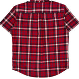 Tommy Hilfiger Checked Short Sleeve Shirt - XL Red Cotton