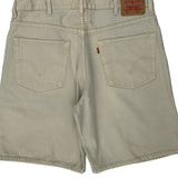 Levis Denim Shorts - 38W 8L Beige Cotton