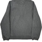 Tommy Hilfiger 1/4 Zip - Large Grey Cotton Blend