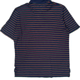 Polo By Ralph Lauren Striped Polo Shirt - Medium Multicoloured Cotton