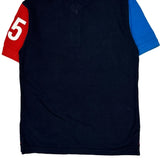 Age 12-14 Tommy Hilfiger Graphic Polo Shirt - Medium Blue Cotton
