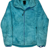 The North Face Fleece Jacket - Large Blue Polyester