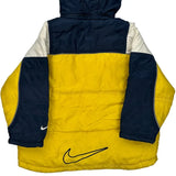 Age 4 Nike Spellout Puffer - XS Yellow Polyester