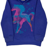 Age 7 Live To Ride Carhartt Graphic Hoodie - XS Blue Cotton