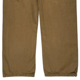 Levis Trousers - 32W 30L Brown Cotton