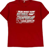 Alabama Crimson Tide Hanes T-Shirt - Large Red Cotton