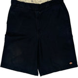Dickies Shorts - 36W 13L Black Polyester Blend