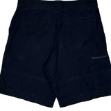 Nautica Cargo Shorts - 34W 9L Navy Cotton