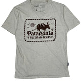 Patagonia Graphic T-Shirt - Small Brown Cotton