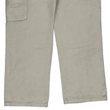 Cargo Dickies Double Knee Carpenter Trousers - 31W 30L White Cotton