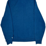 Carhartt Hoodie - Large Blue Cotton Blend