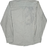 Avirex Striped Shirt - Large Black Cotton