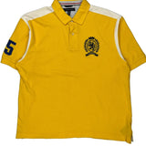 Tommy Hilfiger Polo Shirt - XL Yellow Cotton
