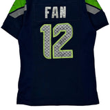 Seattle Seahawks Nike Nfl Football Jersey - Medium Navy Polyester
