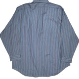 Ralph Lauren Striped Shirt - XL Blue Cotton
