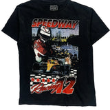 Racing Westside Graphic T-Shirt - Large Black Cotton