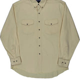 Wrangler Shirt - Large Yellow Cotton