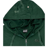 Ea7 Hoodie - Large Green Cotton