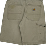 Carhartt Shorts - 31W 10L Beige Cotton Blend