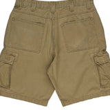 Wrangler Cargo Shorts - 32W 10L Beige Cotton