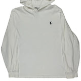 Polo By Ralph Lauren Hoodie - XL White Cotton