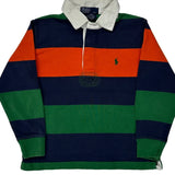 Age 5 Polo By Ralph Lauren Rugby Shirt - XS White Cotton