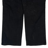 Wrangler Cargo Trousers - 33W 29L Black Cotton