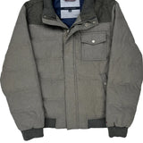 Tommy Hilfiger Puffer - Large Grey Polyester Blend