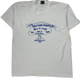 Family Reunion Screen Stars Graphic T-Shirt - XL White Cotton Blend