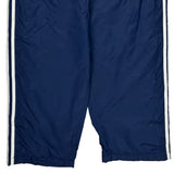 Adidas Track Pants - 2XL Blue Polyester