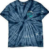 Santa Cruz Tie-Dye T-Shirt - Large Blue Cotton