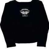 Wausau Harley-Davidson Harley Davidson Graphic Long Sleeve T-Shirt - Large Black Cotton