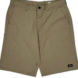 Dickies Chino Shorts - 36W 11L Khaki Polyester Blend