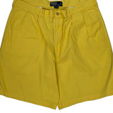 Polo By Ralph Lauren Chino Shorts - 34W 6L Yellow Cotton