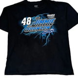 Jimmie Johnson Hendrick Nascar T-Shirt - XL Black Cotton