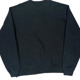 Champion Graphic Sweatshirt - Large Black Cotton