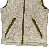 The North Face Fleece Gilet - Small Cream Polyester