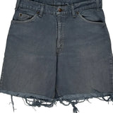 560 Orange Tab Levis Denim Shorts - 32W 8L Grey Denim