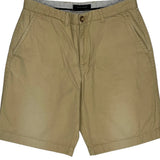 Tommy Hilfiger Chino Shorts - 33W 10L Beige Cotton