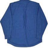 Nautica Shirt - Large Blue Cotton