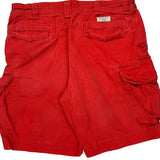 Polo By Ralph Lauren Cargo Shorts - 36W 10L Red Cotton
