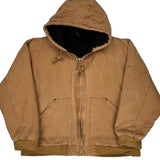 Workwear Unbranded Jacket - 2XL Brown Cotton